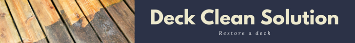 Deck clean solution